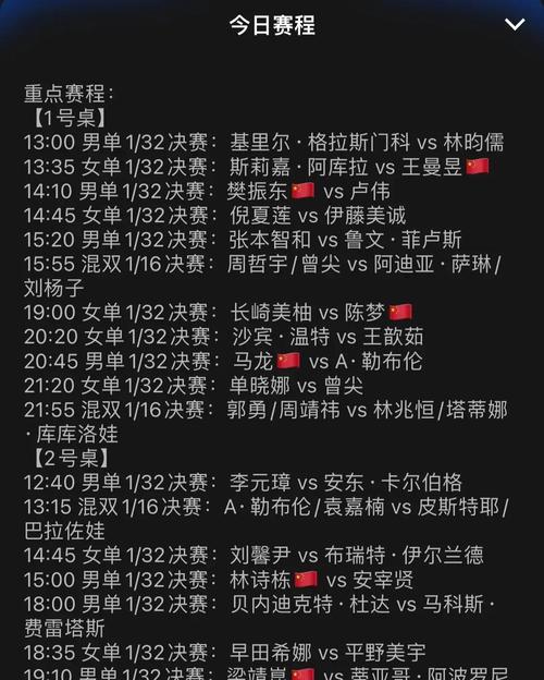 斗鱼直播乒乓球赛事资讯