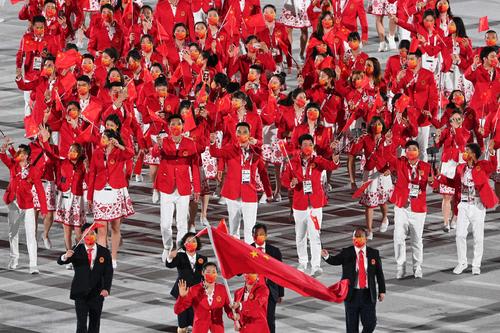 东京奥运会中国代表团表现
