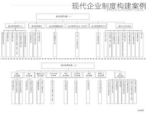 现代企业制度构建案例