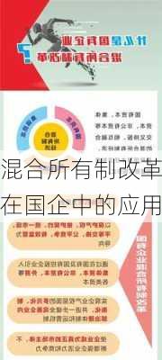 混合所有制改革在国企中的应用