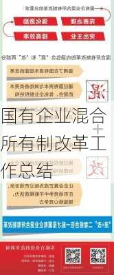 国有企业混合所有制改革工作总结