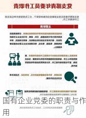 国有企业党委的职责与作用