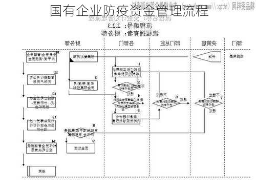 国有企业防疫资金管理流程