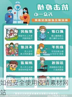 如何安全使用疫情素材网站