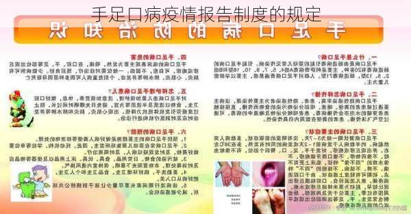 手足口病疫情报告制度的规定