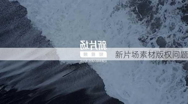 新片场素材版权问题