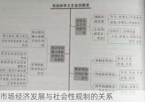 市场经济发展与社会性规制的关系