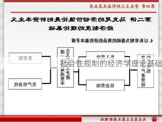 社会性规制的经济学理论基础