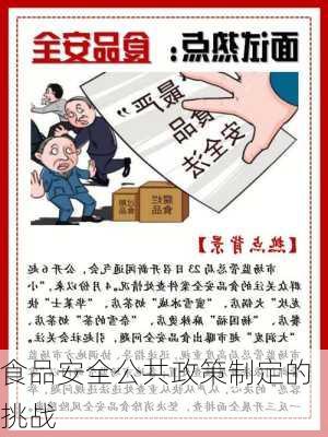 食品安全公共政策制定的挑战