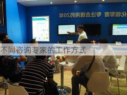不同咨询专家的工作方式