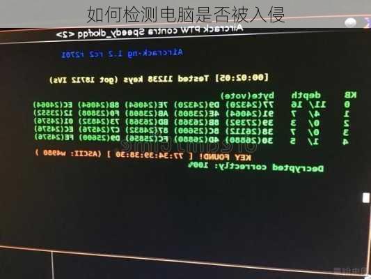 如何检测电脑是否被入侵