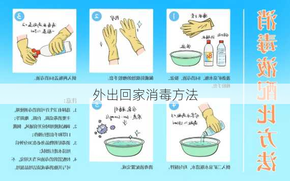 外出回家消毒方法