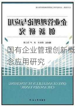 国有企业管理创新概念应用研究