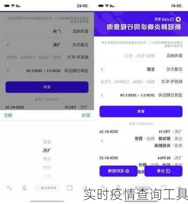 实时疫情查询工具