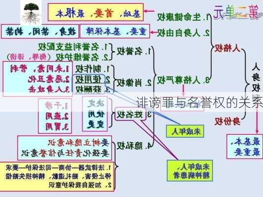 诽谤罪与名誉权的关系