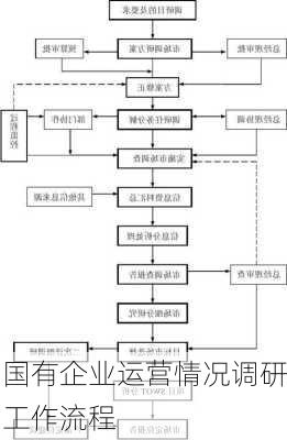 国有企业运营情况调研工作流程
