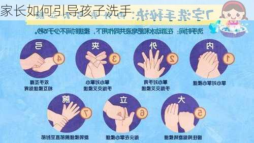 家长如何引导孩子洗手
