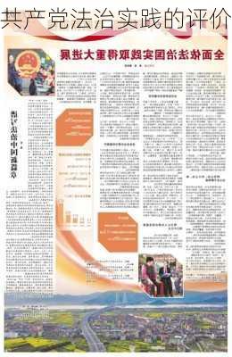 共产党法治实践的评价