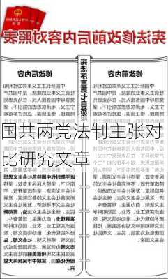 国共两党法制主张对比研究文章