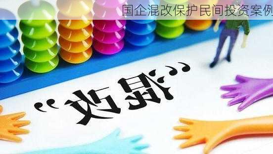 国企混改保护民间投资案例