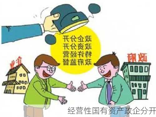 经营性国有资产政企分开