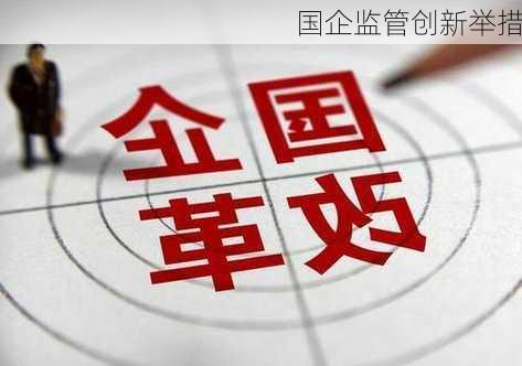 国企监管创新举措