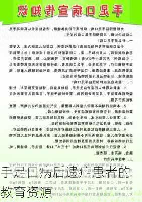 手足口病后遗症患者的教育资源