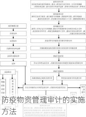 防疫物资管理审计的实施方法