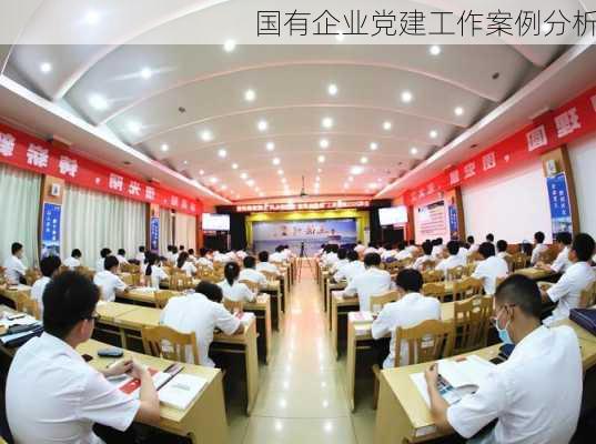 国有企业党建工作案例分析