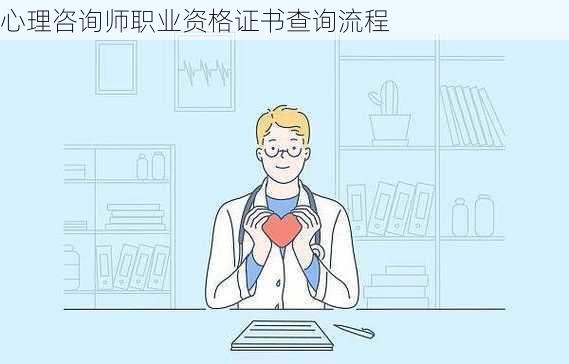 心理咨询师职业资格证书查询流程