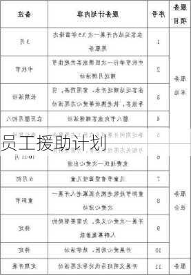 员工援助计划