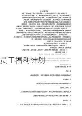员工福利计划