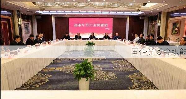 国企党委会职能