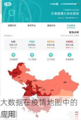 大数据在疫情地图中的应用