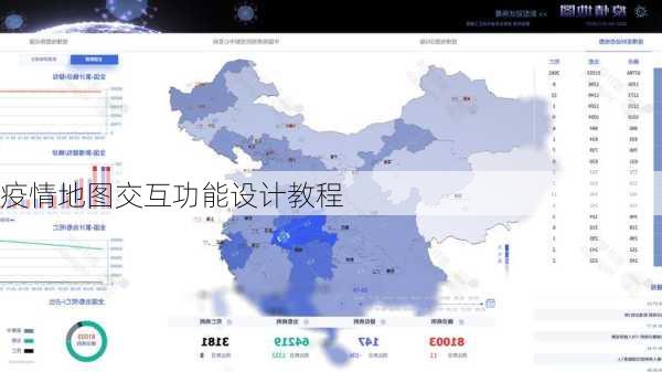 疫情地图交互功能设计教程