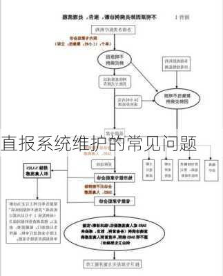 直报系统维护的常见问题