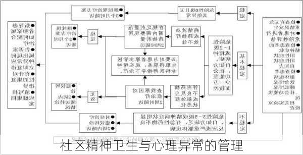 社区精神卫生与心理异常的管理