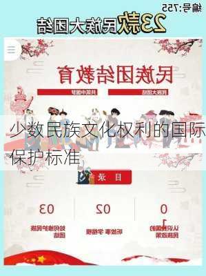 少数民族文化权利的国际保护标准