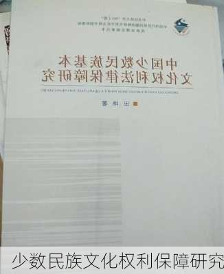 少数民族文化权利保障研究