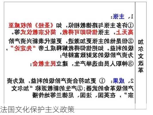 法国文化保护主义政策