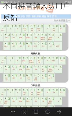 不同拼音输入法用户反馈