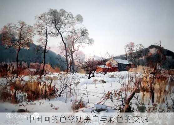 中国画的色彩观黑白与彩色的交融