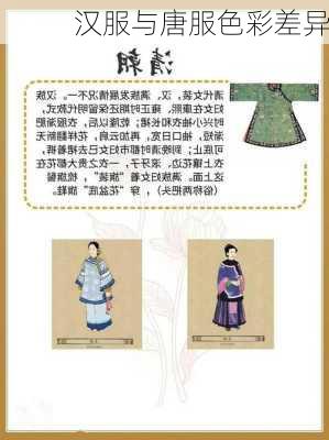 汉服与唐服色彩差异