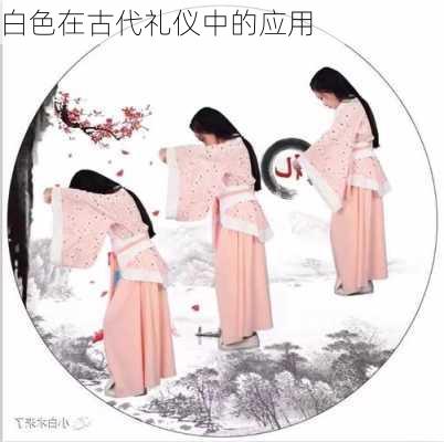 白色在古代礼仪中的应用