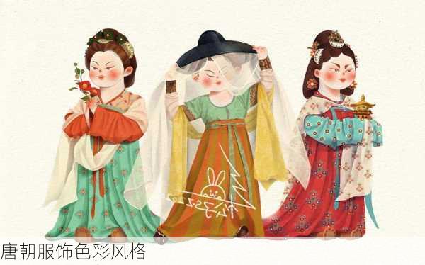 唐朝服饰色彩风格