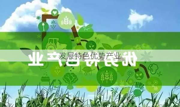 发展特色优势产业