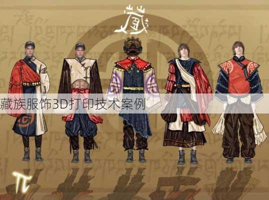 藏族服饰3D打印技术案例