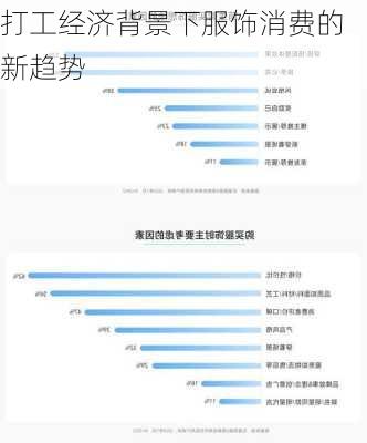 打工经济背景下服饰消费的新趋势
