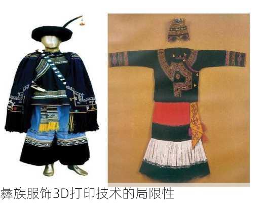 彝族服饰3D打印技术的局限性