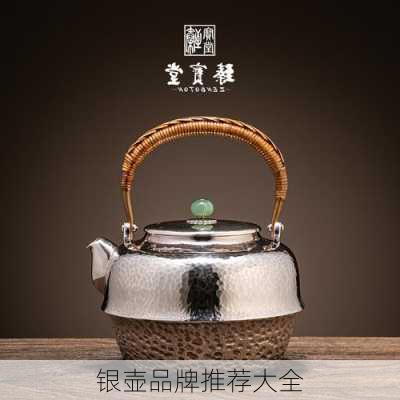 银壶品牌推荐大全